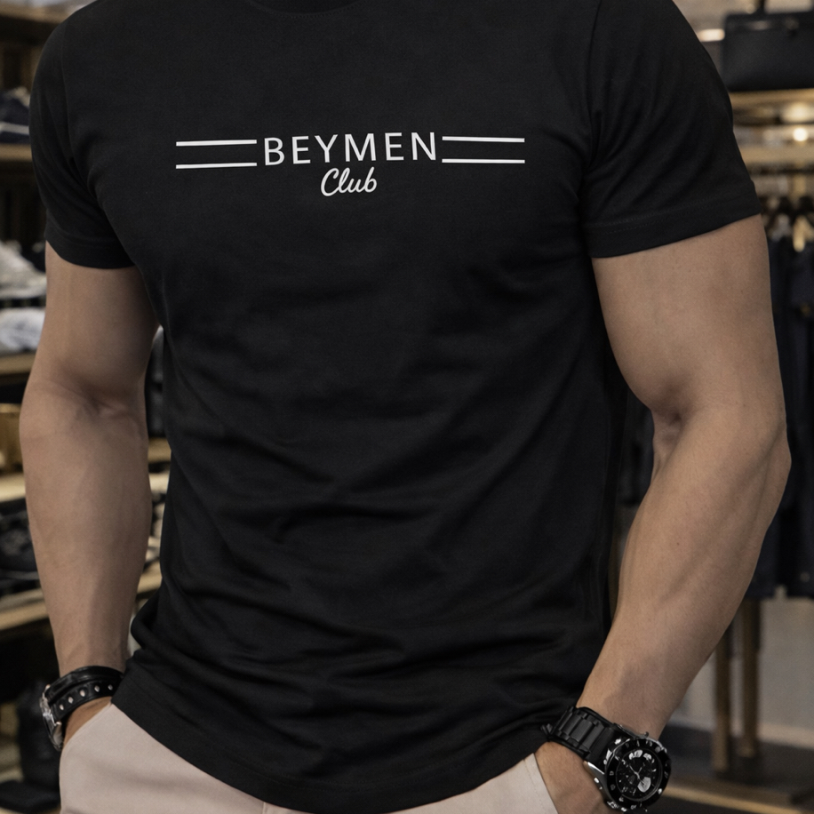 BEYMEN Siyah VIP Tshirt