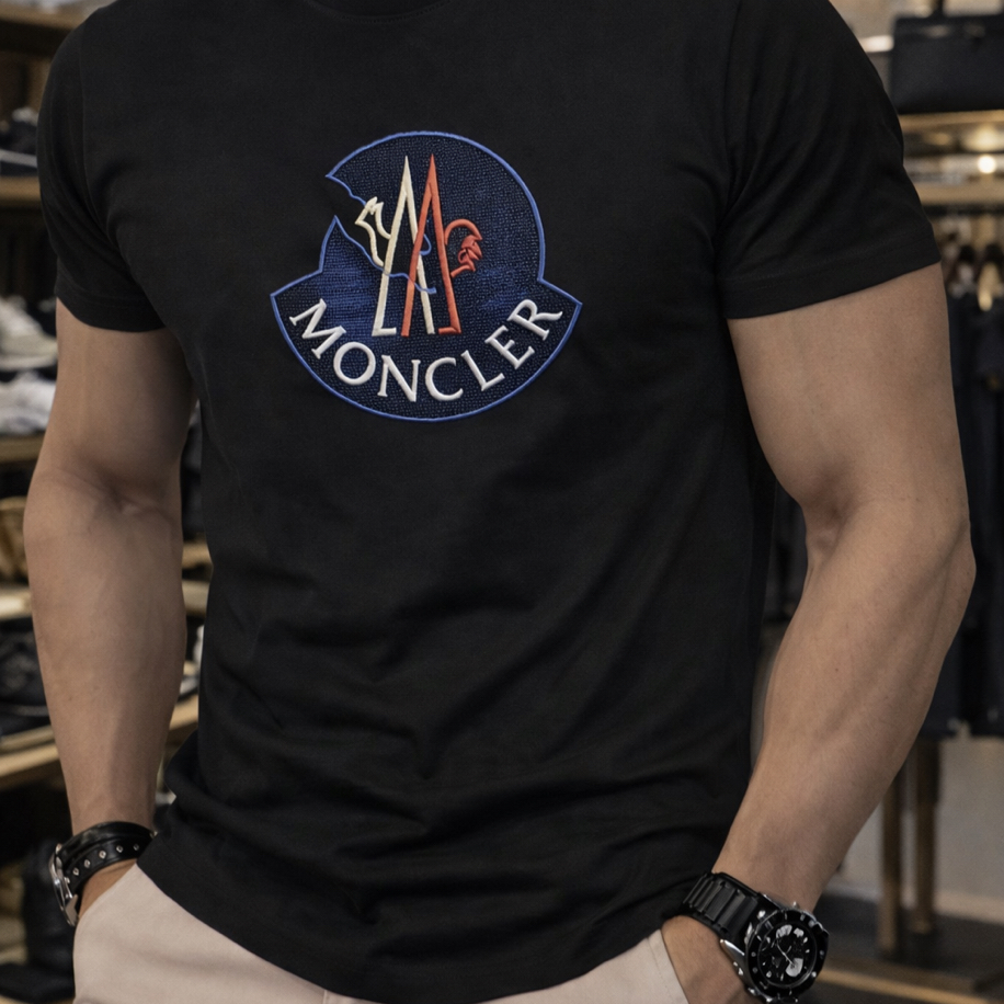 MONCLER Siyah VIP Tshirt
