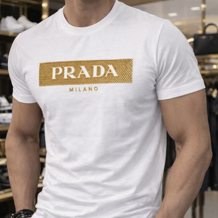 PRADA Beyaz VIP Tshirt