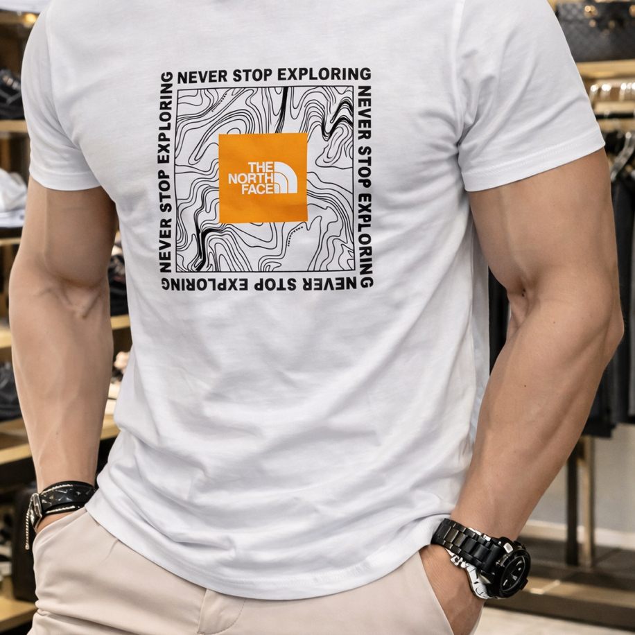 NORTH Beyaz VIP Tshirt