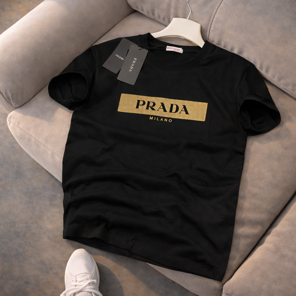 PRADA Siyah VIP Tshirt