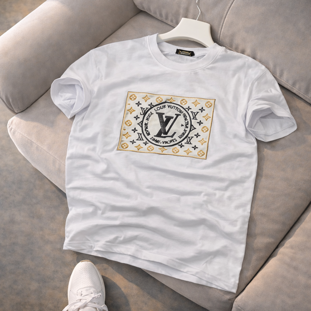 LV Beyaz VIP Tshirt