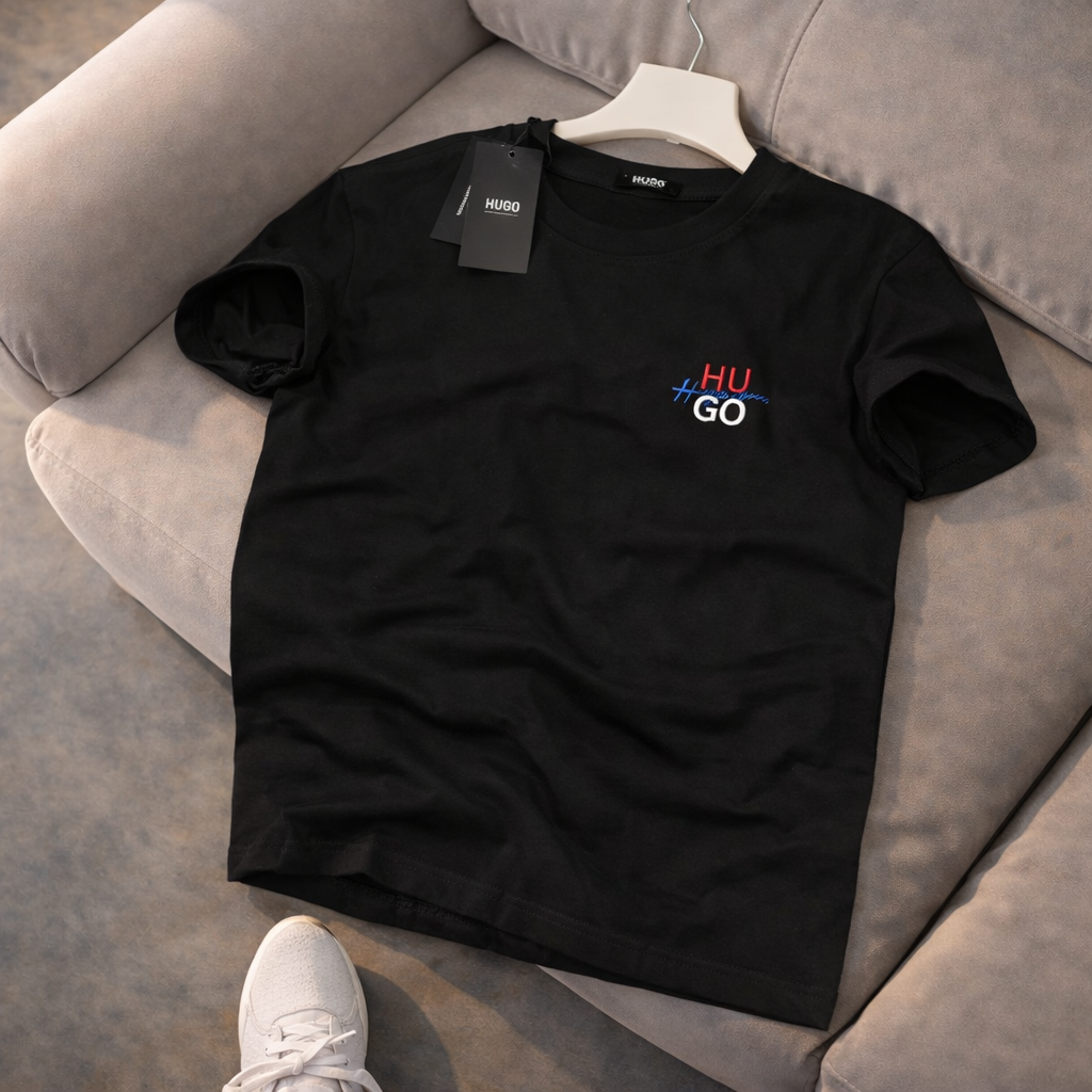 HUGO Siyah VIP Tshirt
