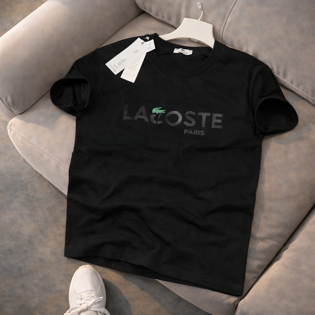 LACOSTE Siyah Tshirt