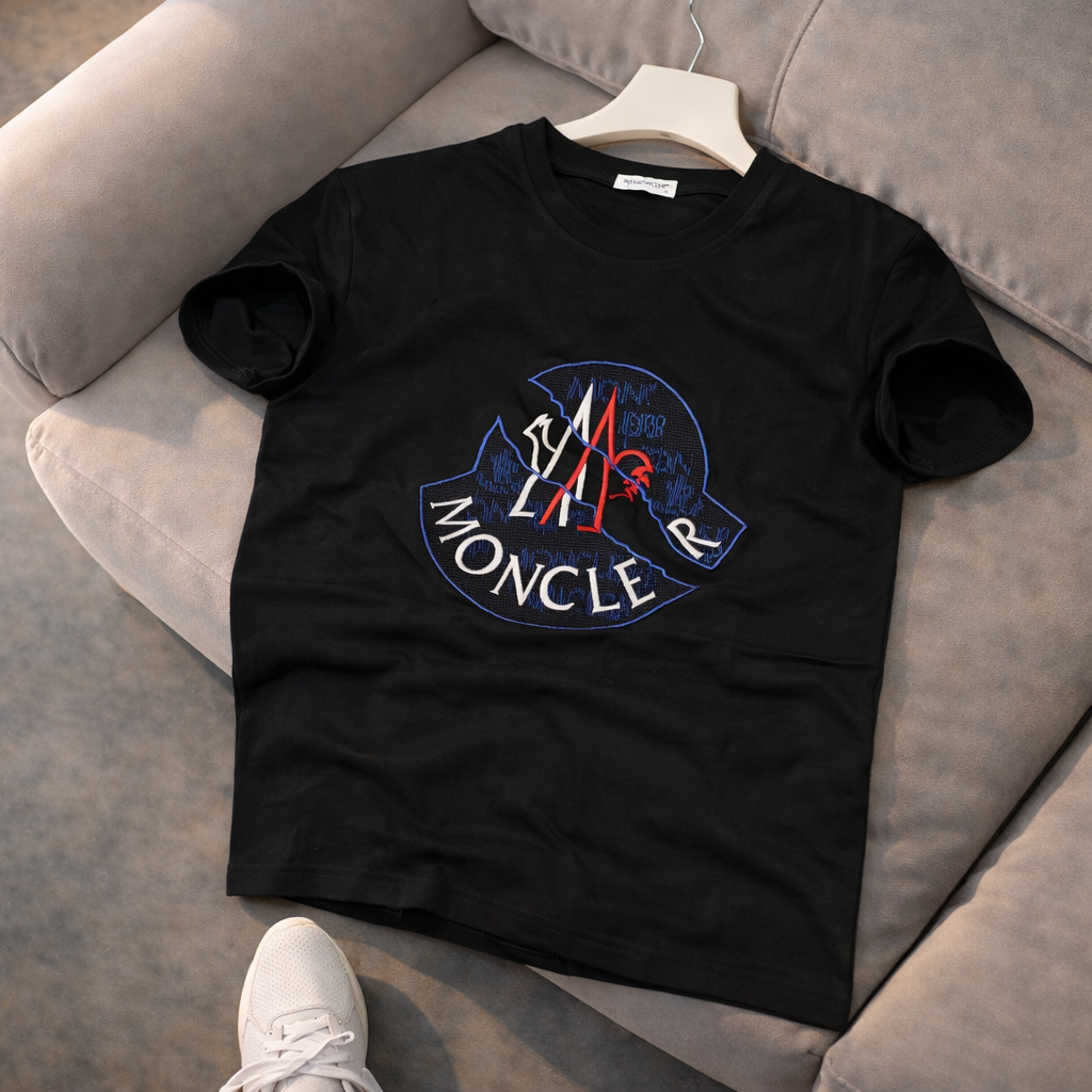 MONCLER Siyah VIP Tshirt