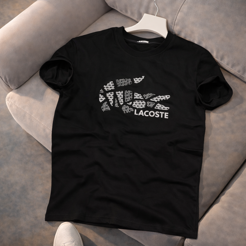 LACOSTE Siyah VIP Tshirt